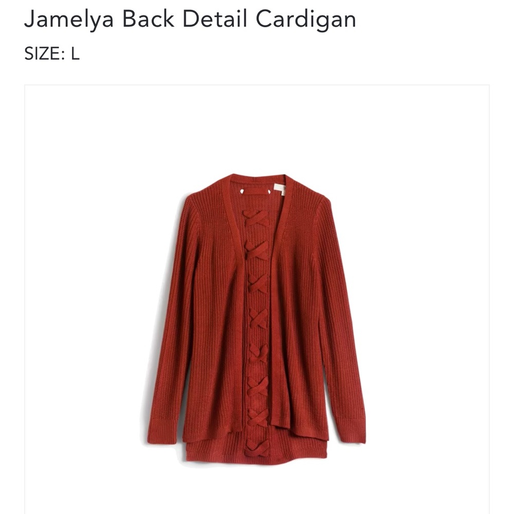 Pinquc Jamelya Back Detail Cardigan